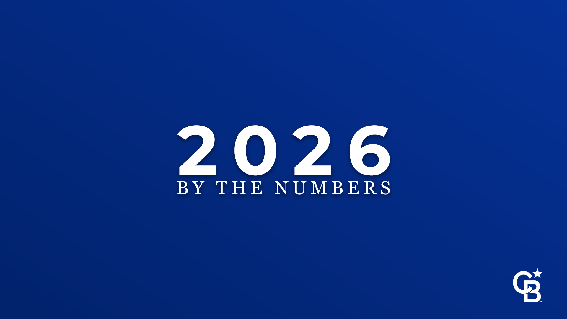 2026 By The Numbers